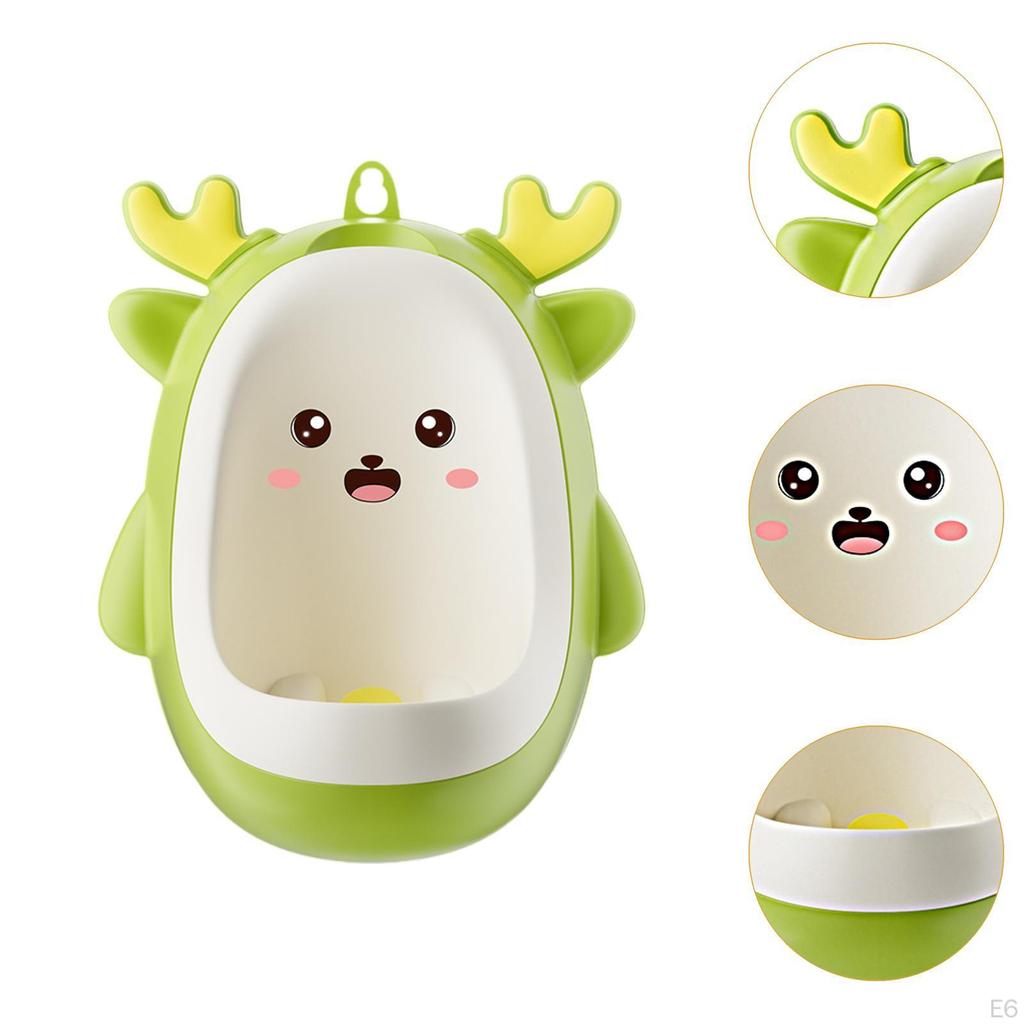 Cartoon-Urinal-Pipi-Trainer, Urinal-Toilettentraining, mit Zielscheibe, Töpfchentrainer