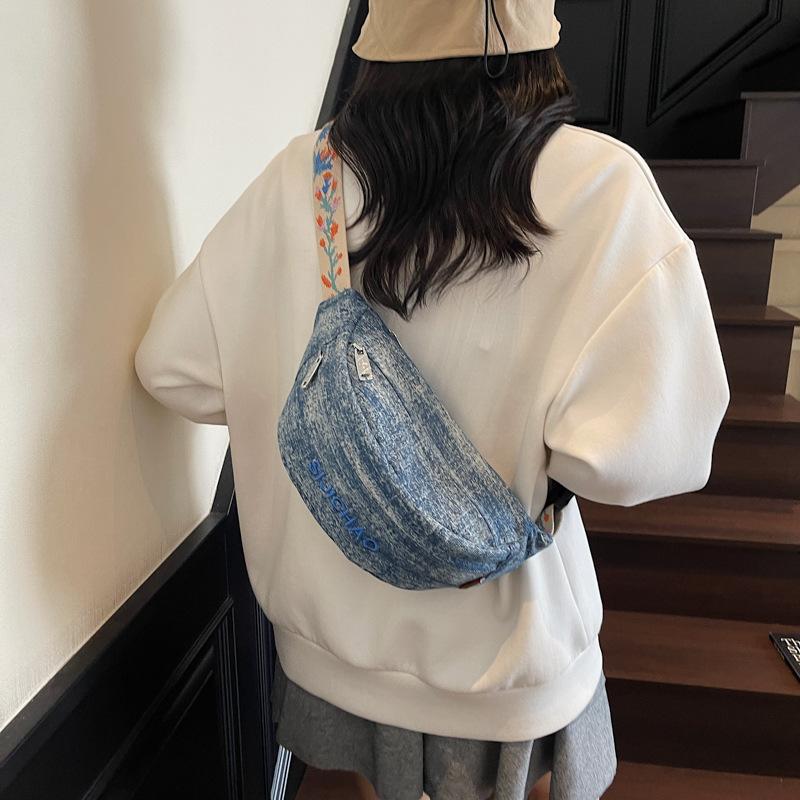 Casual Fashion Bags Women'S Breast Bags Leisure Sports Commuting Shoulder Bags Fanny Packs Large Capacity And High Value