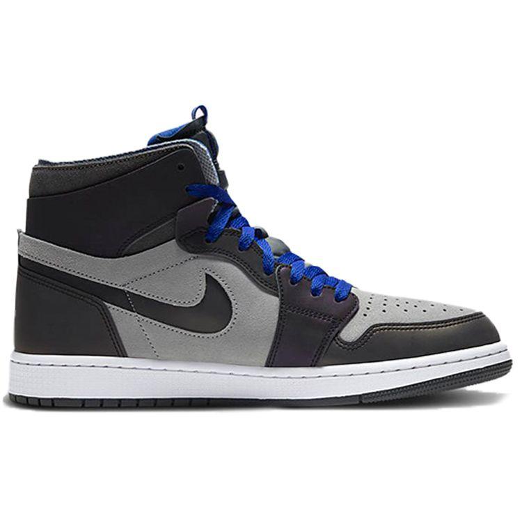 League of Legends x Air Jordan 1 Zoom Comfort World Championship 2020 Men Sneakers Grey Iron-Grey Light-Smoke-Grey DD1453-001