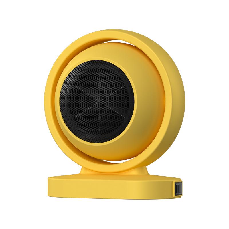Portable Desktop Vertical Fan Heater - Quick Heating for Home or Dorm