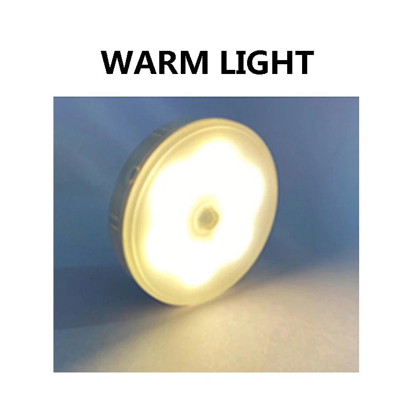 

Светодиодные ночники с датчиком движения, перезаряжаемый диммируемый ночник, беспроводной настенный светильник для спальни, кухни, кладовки, прихожей, лестницы