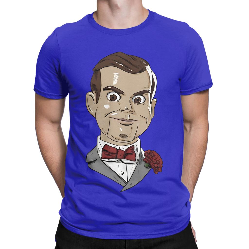 Slappy The Dummy Funny 100 Cotton TShirt Goosebumps Tops Tees For Unisex
