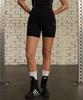 Empebeu Snap Pocket Biker Shorts Black