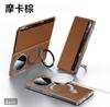 Original Luxury Genuine Leather Magnetic Case For Vivo X Fold6/Fold5/ Fold 6 5 Metal Ring Holder Bracket Window View Flip Cover