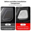 For Zeekr 7X Car Door Woofer Cover Car Audio Stainless Steel Protective Cover Modification Interior Accessories
