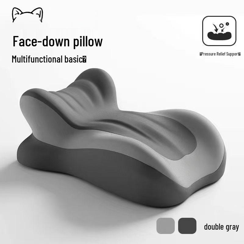 Multifunktionale Bauchschlaf-Kissen für Seiten- und Bauchschläfer - Ideal zum Spielen, Lesen und für Komfort am Bett