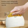 4 pcs For Stainless Steel Pastry Cutter Flour Cake Separation Dough Pizza Cutter Comfortable Handle Kitche