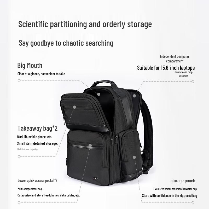 Jingdong Master Business Laptop Backpack 16-inch