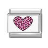 Lovely Cat Ball Leopard Heart Strawberry Flower Y2K Italian Charm Link Fit 9MM Stainless Steel Bracelet Girls' DIY Making Gift