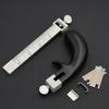 Professional Leather Belt Cutter Gauge For Drawing Leather Belt Diy Strip Tool Hand Cutting Leather Tools With 2 Sharp Blades