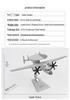 Telbo Kongjing 600 Carrier-borne Early Warning Aircraft Model - KJ200 500 2000, Alloy Military Aircraft Ornament