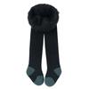 Winter Baby Kids Girls Thickened Lined Warmth Fleece Long Pants Leggings