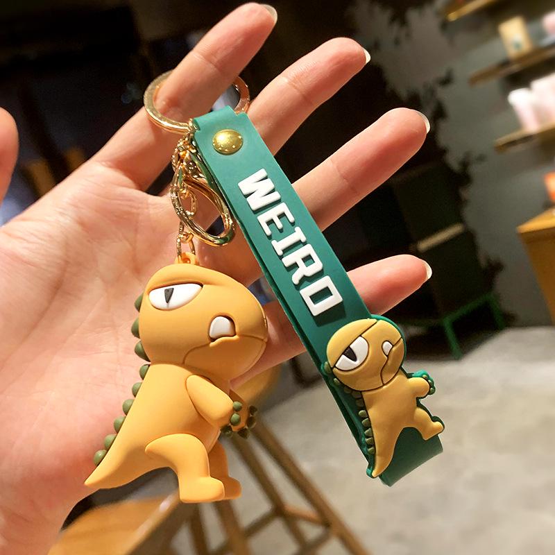 

Брелок с 3D-мультяшным динозавром - детская подвесная игрушка Single OPP Bag Packaging