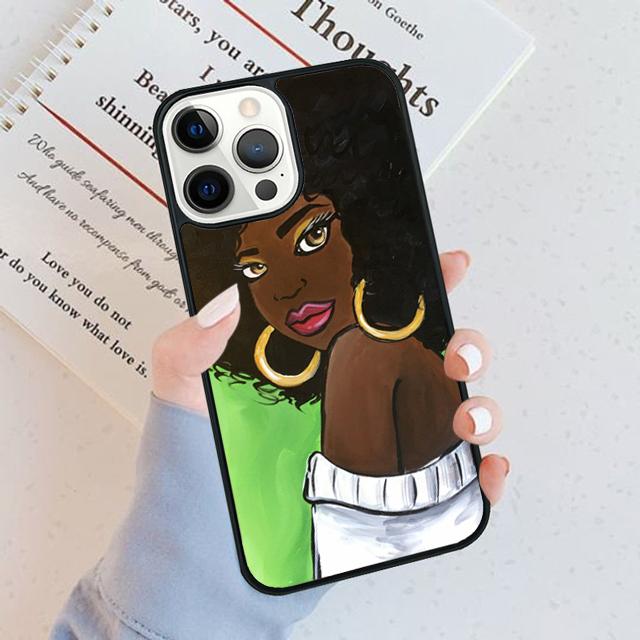Black Girl Magic phone Case Cover For iPhone 17 Air 16 15 14 Plus Apple 11 12 13 Pro Max coque