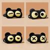 1pc Soft Polyester Cute Cartoon Bear Eye Mask | Light Blocking Sleep Mask with Adjustable Pull Closure, Design for Travel, Work