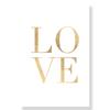 1pc Frameless Nordic Modern Art Picture Canvas Painting Golden Leaf Beach Landscape Poster and Printing Home Decor Living Room