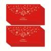 Money Envelopes Christmas Cash Currency Envelopes Golden Foil Designed New Year Families Friends Red Envelopes Gifts Lucky Money