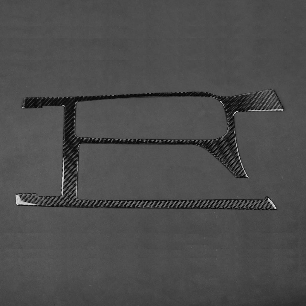 For Lexus RX350 RX450h 2010-2015 Carbon Fiber Center Gear Shift Water Cup Holder Frame Decorative Cover Car Accessories Sticker