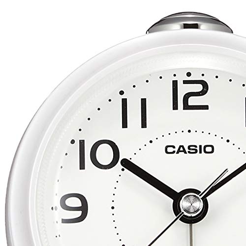 Casio Alarm Clock Table Clock White Analog Small Snooze Light TQ-149-7JF