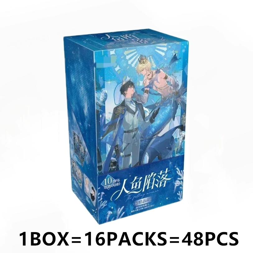 Genuine The Falling Merman Cards Vol.5 Island Imprint Liuying Edition Rim Baud Bai Novel Peripheral Anime Collection Cards Toys