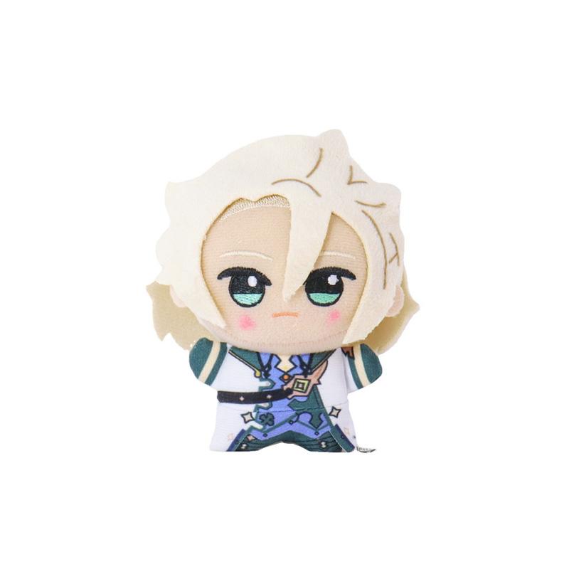 20 Styles 10CM Impact Tartaglia Zhong Li Kokomi Eula Raiden Shogun Peluche Pendentif Jouet Poupée Mini Porte-clés Sac à dos conçu pour Cadeau