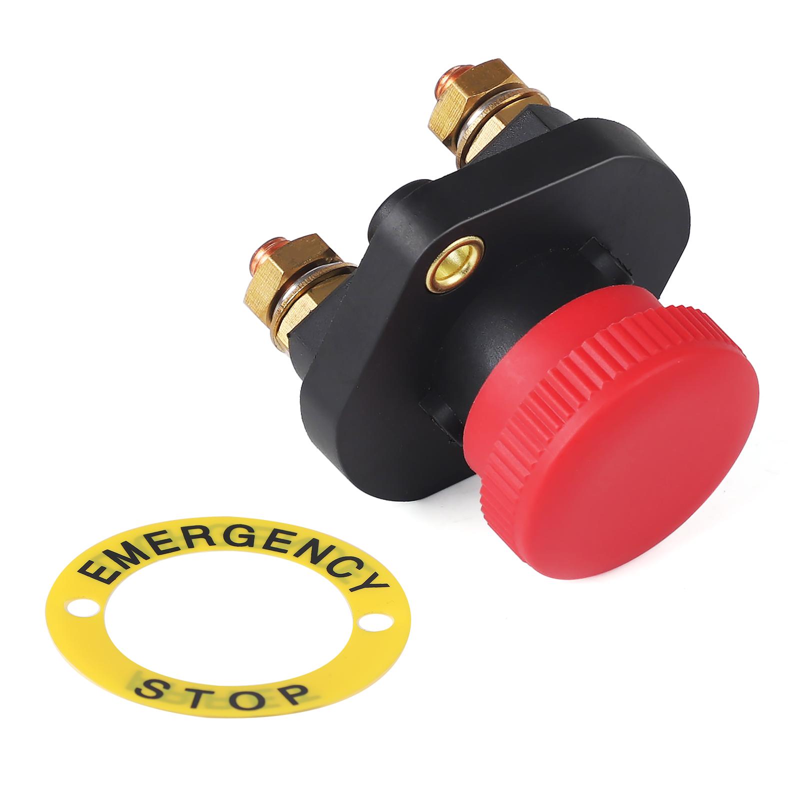 New Battery Disconnect Push/Pull Car Crown Automotive Universal Power Ignition Switch Battery power-off Battary Switch 52-45749