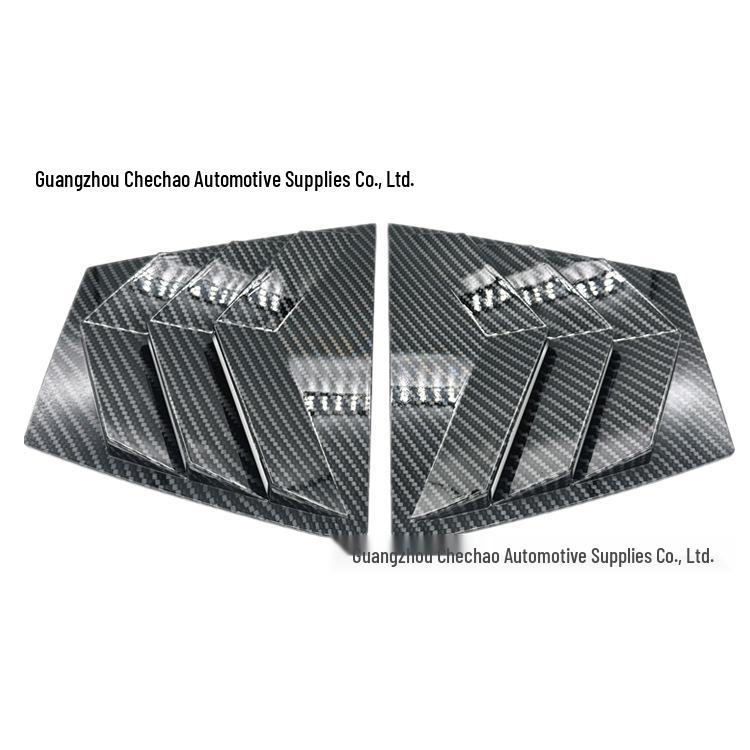 Honda Lingpai 13-25 Carbon Fiber Triangular Window Louvers - Modified Exterior Decorative Part