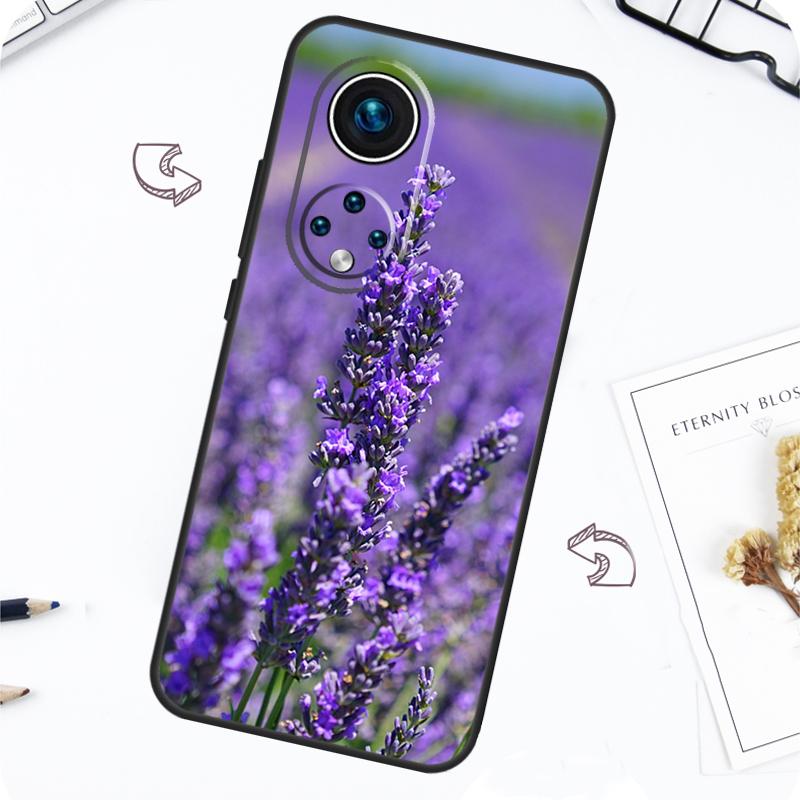 Lila Blumen Lavendel Hülle Für Honor Magic 5 6 7 Lite Honor 200 Pro X8b X9a X8a X8 X9 X9c X9b 50 70 90 Lite Abdeckung