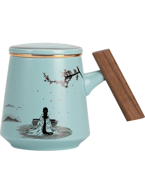 Cha Xun 'Riding the Waves' White Ceramic Filter Tea Gift Set