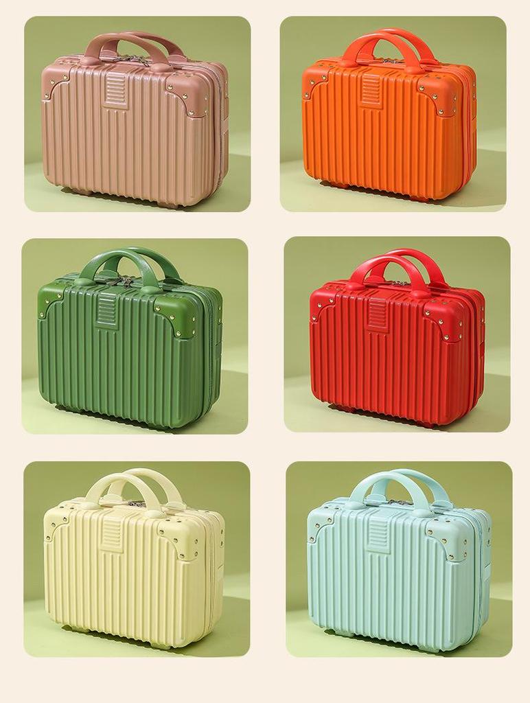 14-Inch Custom Mini Handbag: Makeup Case & Travel Lock Bag