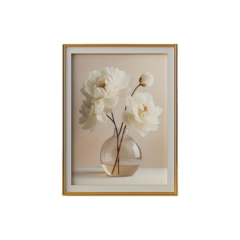 Wandkunst Leinwandbild Blumen Bild Poster Ungerahmt Bereit zum Aufhängen für Wohnzimmer Schlafzimmer Heimdekorationen Geschenk