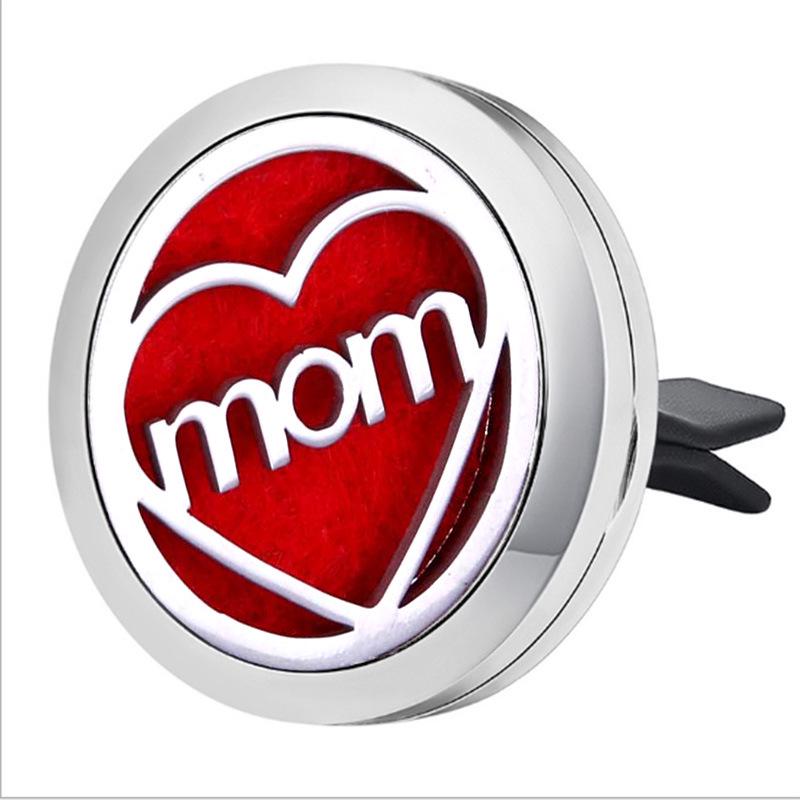 Stainless Steel Car Air Vent Aromatherapy Diffuser