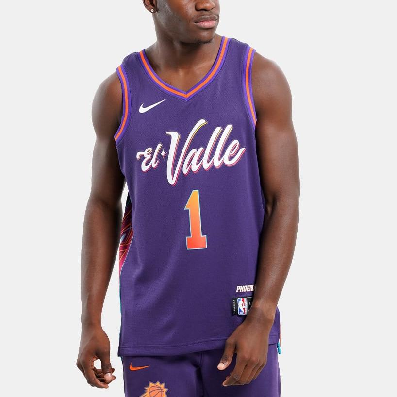 New Nike Devin Booker Phoenix Suns City Edition 2023/24 Men's Nike Dri FIT Nba Swingman Jersey DX8516-537
