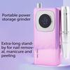 Nail Charging Electric Grinder, Nail Removal Tool Polishing Grinder Manicure Grinder Chop Work.