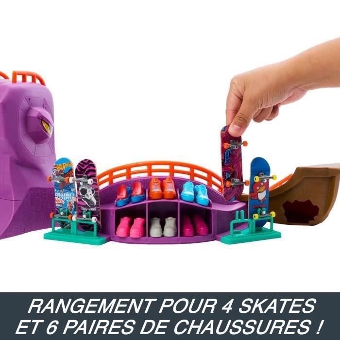 Hot wheels skate-skatepark octopus-coffret avec fingerboard exclusif hmk01