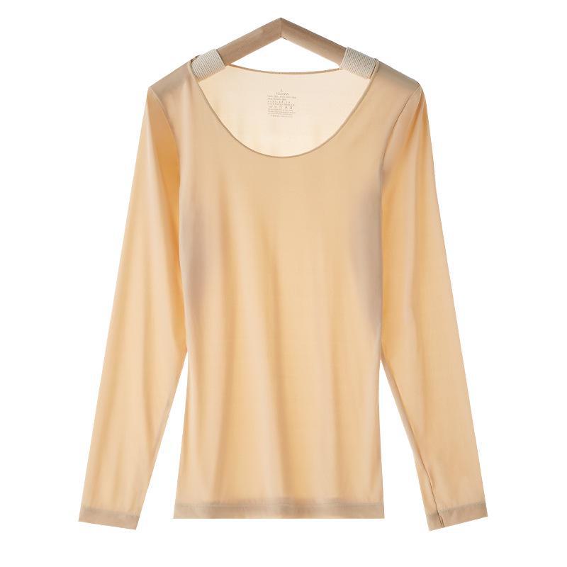 

Зимняя хит продаж самонагревающаяся гиалуроновая кислота терморубашка с длинными рукавами L