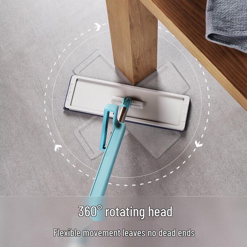 Meliya Hands-Free Flat Mop