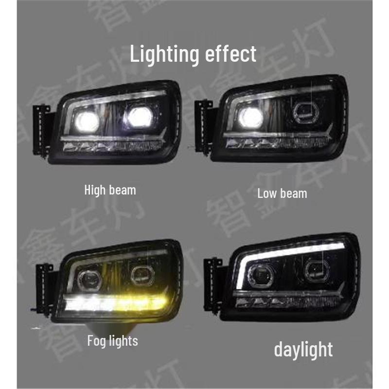 Shaanxi Auto M3000/X3000/H3000 Full LED Bi-Beam Super Bright Laser Headlight Assembly
