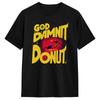 Dungeon Crawler Carl Merch T-shirt da Uomo in Puro Cotone Vintage T-shirt Girocollo Manica Corta Top Stampati T-shirt Y2K