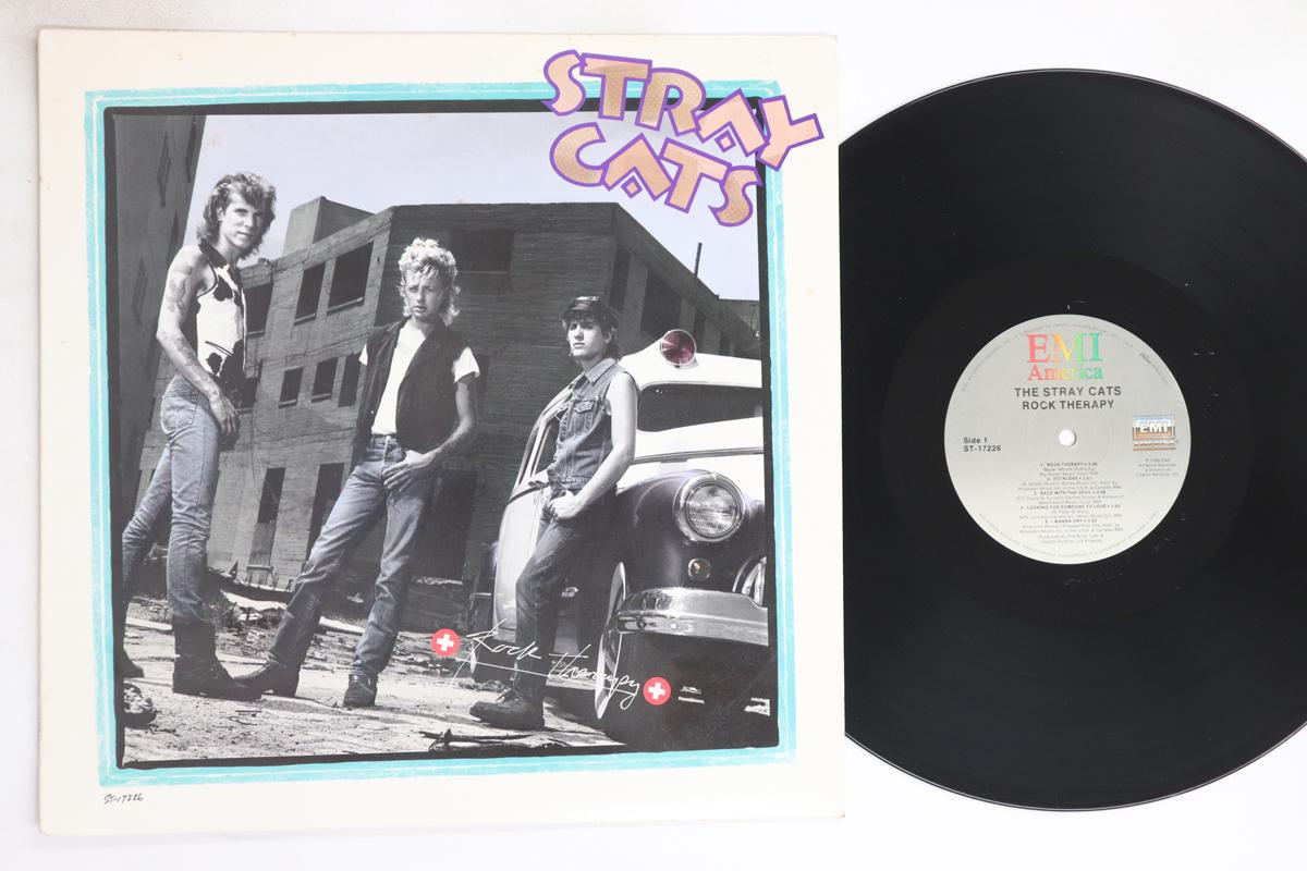 

LP Record STRAY CATS - Rock Therapy ST17226 EMI AMERICA 1986 US Rock Used