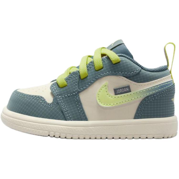 

Jordan 1 Low top Toddler Shoes Green Infant And Toddler IB7119-001 25