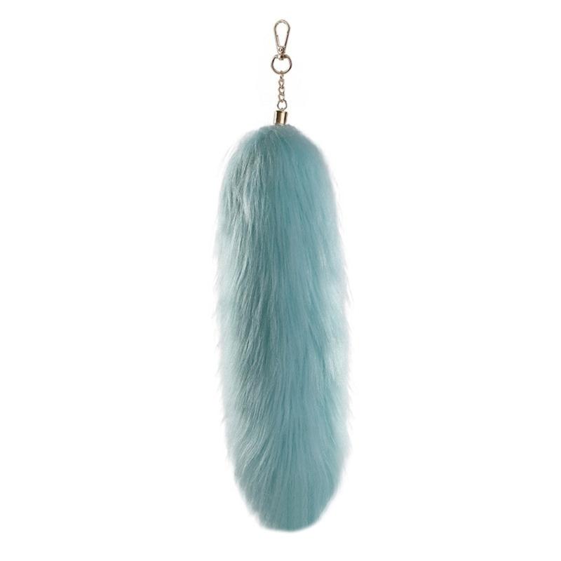 Faux Furs Foxes Tail Keychain Furs Foxes Tail Keyring Handbag Hangings Charms