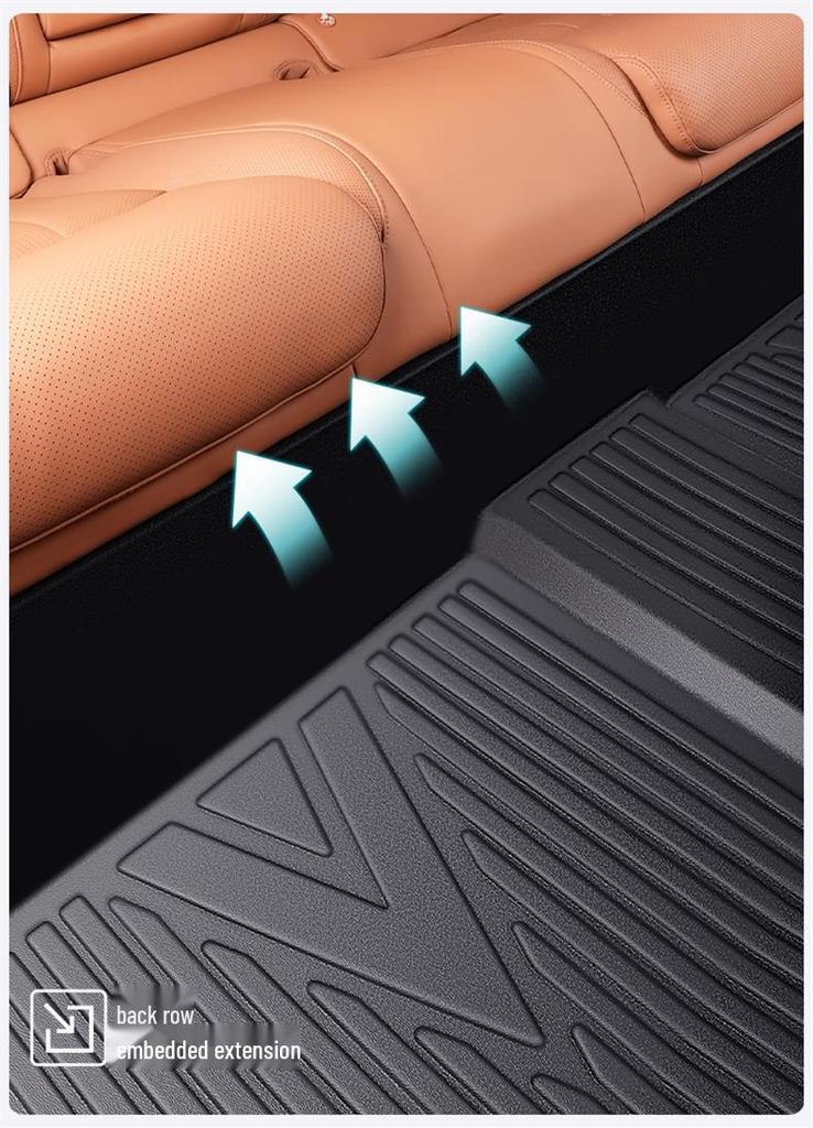 2025 BYD Han L EV/DMP TPE Floor Mats Full Coverage Interior Modification