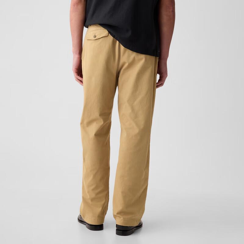 Gap Men's 2025 Spring Loose Fit Casual Khaki Pants