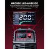 ARCCAPTAIN EU Standard DC TIG200 IGBT Welder with RF Ignition Combi 200 Amp and Handheld Electronic MMA TIG Welding Machine