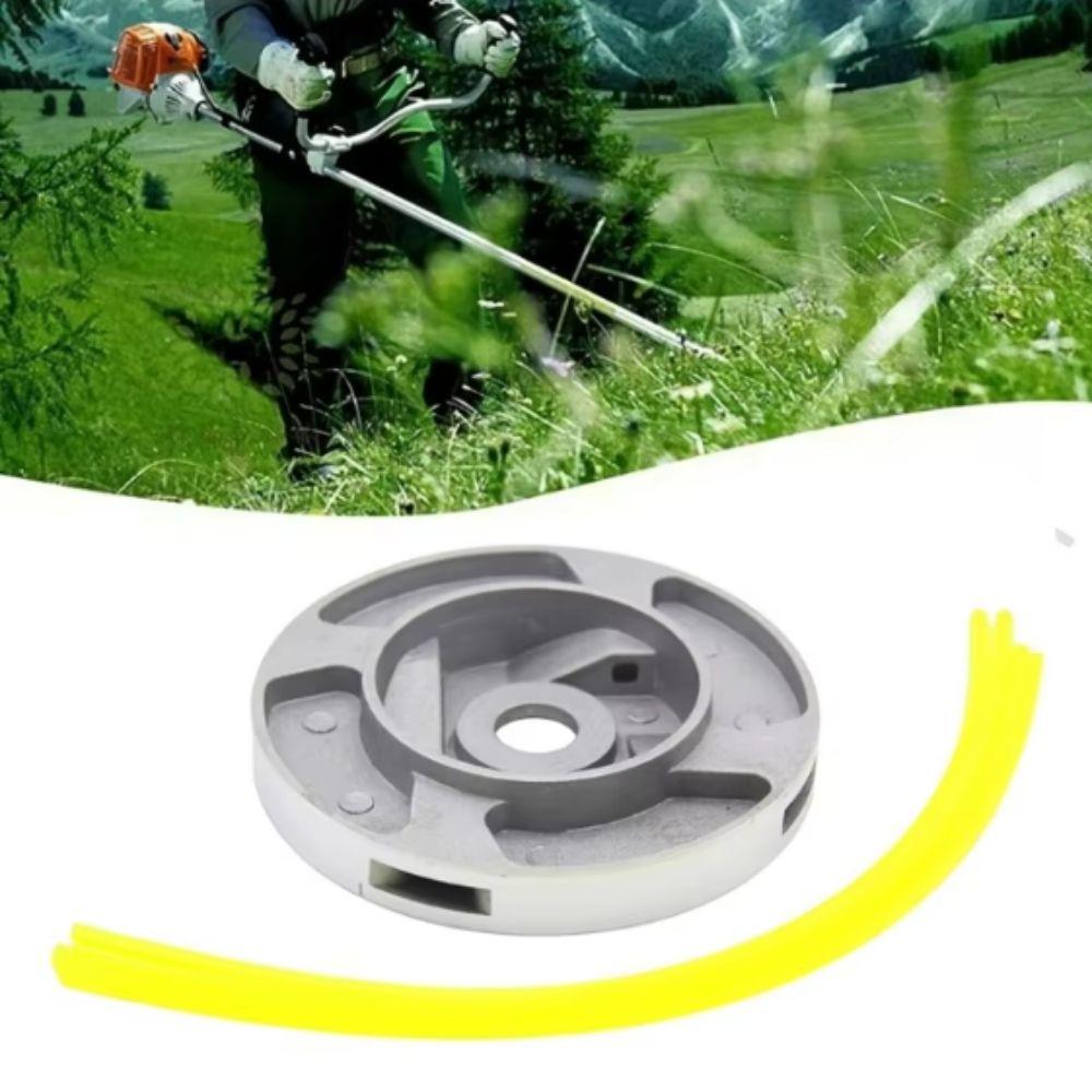Eight-hole Grass Trimmer Head Universal Nylon Cutting Head Nylon Rope Durable Grass Cutting