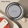 400ml Fashion Stainless Steel Coffee Mug With Cover Creative Office Home Milk Tea Breakfast Handle Cup