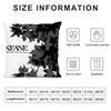 Band K-Keane Rock Cushion Cover Soft Plush Throw Pillow Cover | Double-Sided Decorative Cushion Case | Sofa Bedroom Home Decor