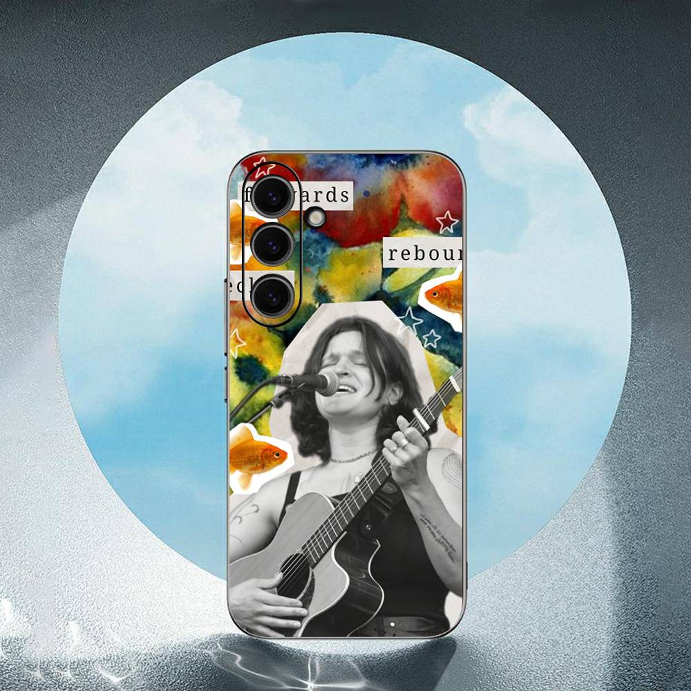 Musikerin A-Adrianne Lenker Für Samsung Galaxy S25 S24 S23 Ultra S22 S21 Plus S20 Schwarze Weiche Silikon Schutzhülle