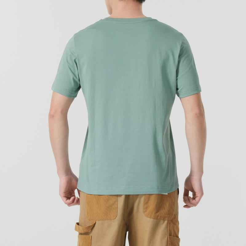 New PUMA T Shirts Unisex Green 689312-86